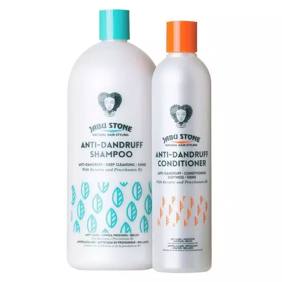Jabu Stone Anti Dand Shampoo & Cond 1LT+ 350ml