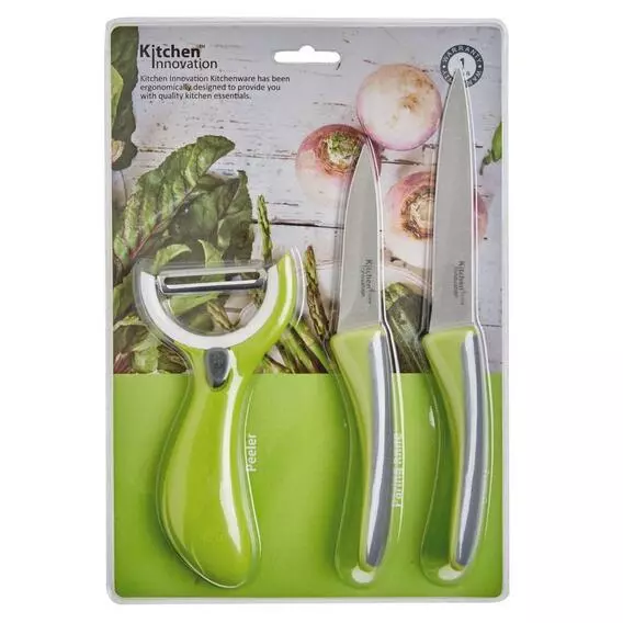 Innovation 3 Pce Knife And Peeler Set