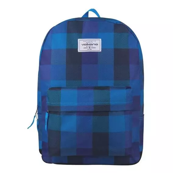 Volkano Diva Checker Backpack Blue