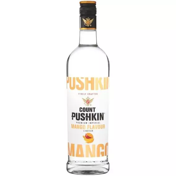 No Brand Count Pushkin Mango Vodka 750ml No Brand Count Pushkin Mango Vodka 750ml