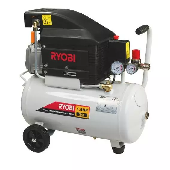 Ryobi Direct Drive Compressor 24L 1.5HP RC-1524D Ryobi Direct Drive Compressor 24L 1.5HP RC-1524D