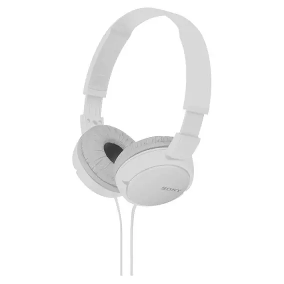 Sony Compact Folding On-Ear Aux Headphones MDR-ZX110WCE Sony Compact Folding On-Ear Aux Headphones MDR-ZX110WCE