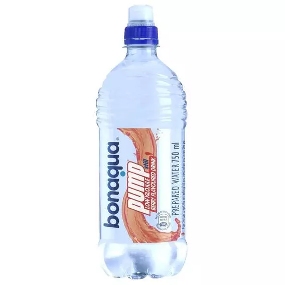 BONAQUA PUMP WATER BERRY 750ml BONAQUA PUMP WATER BERRY 750ml