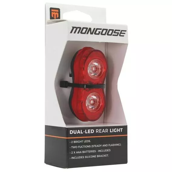 Mongoose MGSE Dual LED Rear Light Mongoose MGSE Dual LED Rear Light