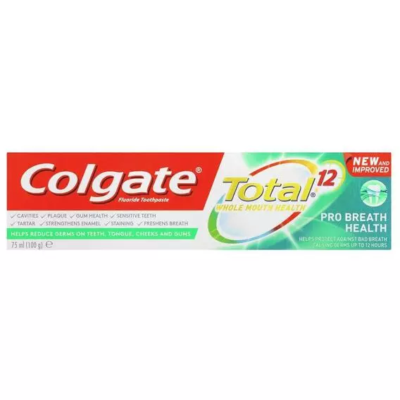Colgate Total Pro Breath TPaste 75ml Colgate Total Pro Breath TPaste 75ml