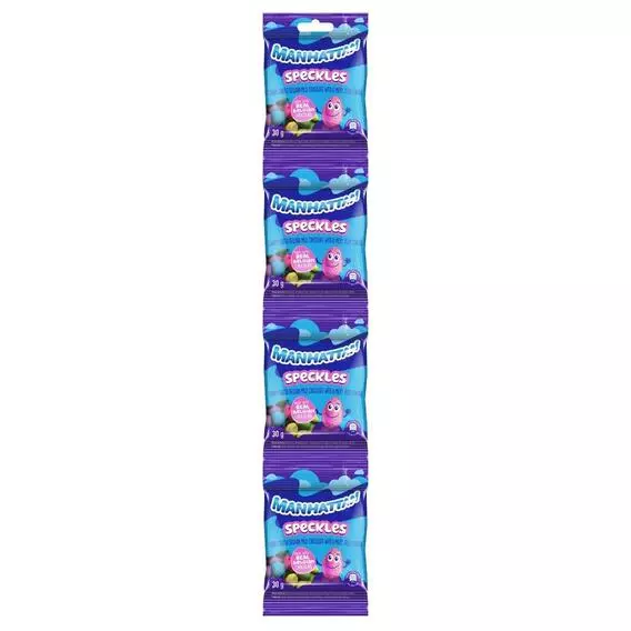 Manhattan Speckles Strip Pack 4 Pack 30g Manhattan Speckles Strip Pack 4 Pack 30g
