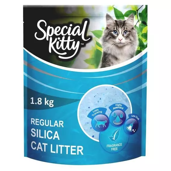 SPECIAL KITTY Silica Cat Litter 1.8kg SPECIAL KITTY Silica Cat Litter 1.8kg