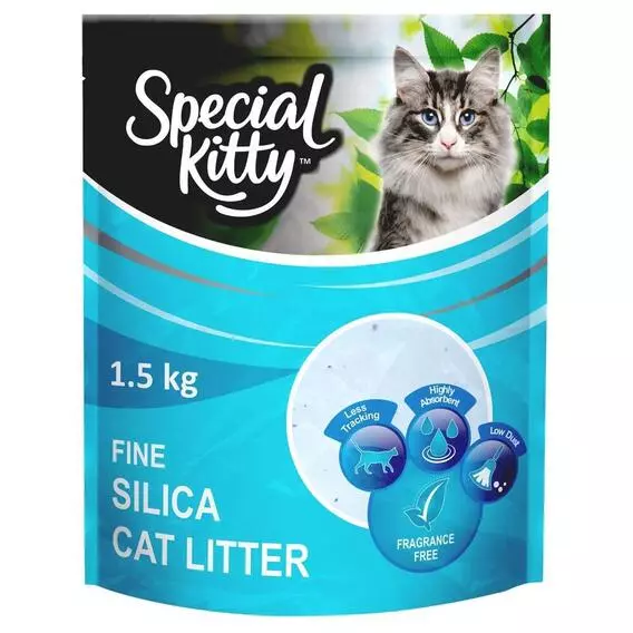 SPECIAL KITTY Silica Micro Fine Cat Litter 1.8kg