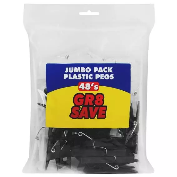 GR8 Save Jumbo Pegs 48S (24)