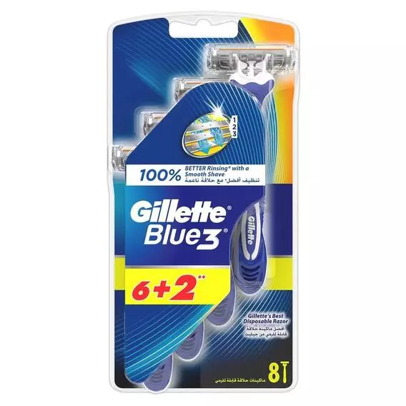 Gillette Blue3 Comfort 6+2 Disp Gillette Blue3 Comfort 6+2 Disp