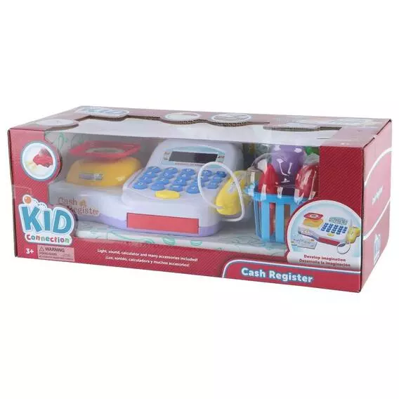 Kidconnection CASH REGISTER WITH LIGHT AND SOUND 108521 Kidconnection CASH REGISTER WITH LIGHT AND SOUND 108521