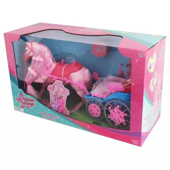No Brand FASHION DOLL CARRIAGE WITH PRINCESS 119526 No Brand FASHION DOLL CARRIAGE WITH PRINCESS 119526