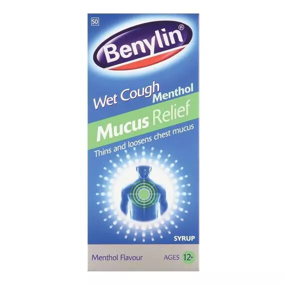 Benylin Wet Cough Medicine Menthol 200ml Benylin Wet Cough Medicine Menthol 200ml