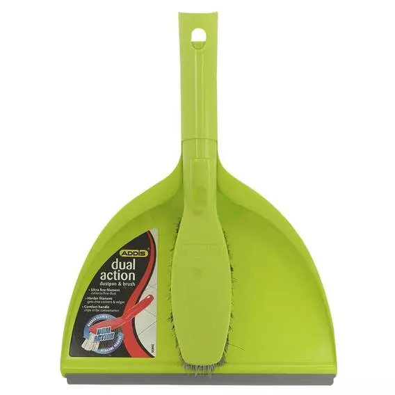 Addis Dual Purpose Dustpan Brush Set