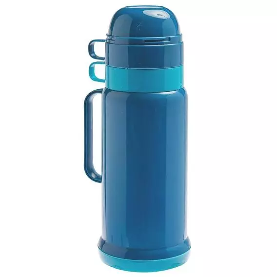 Mainstay 600ml Dbl Cup Vacuum Flask Blu