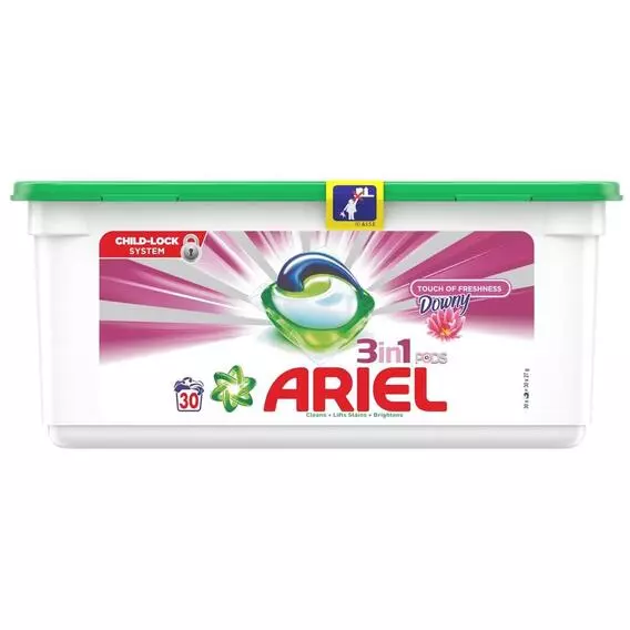 Ariel Capsules Touch Of Downy 30's