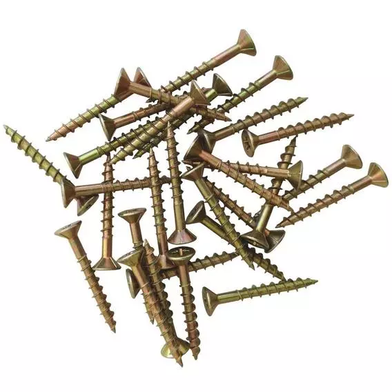 Fastener Solutions 3.5X50mm Chipboard Screw Yzp Pk50