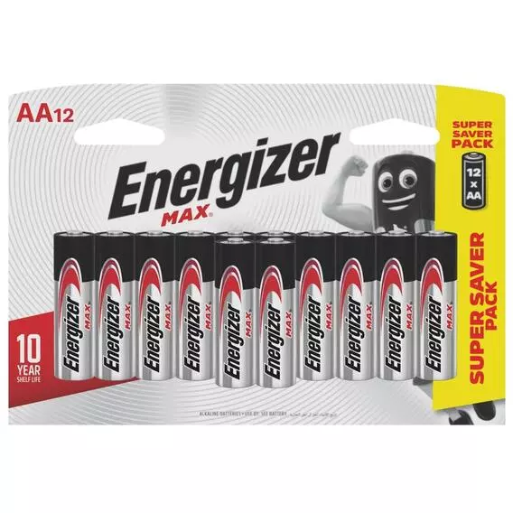 Energizer Max AA 12 Pack Energizer Max AA 12 Pack