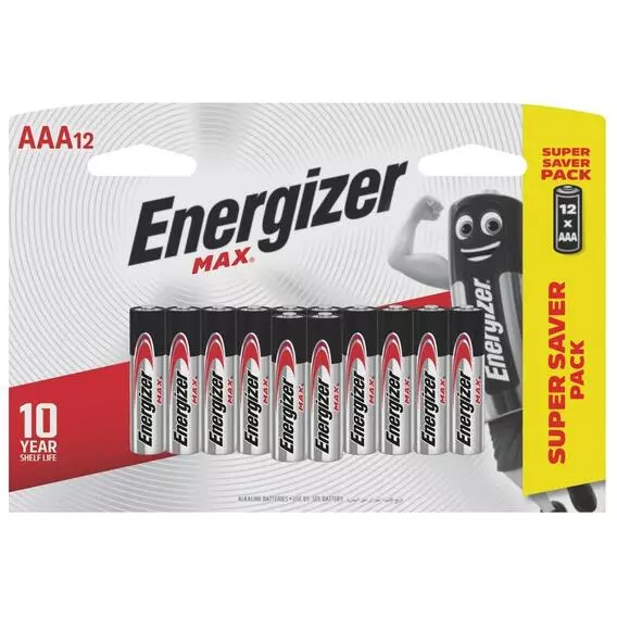 Energizer Max AAA 12 Pack