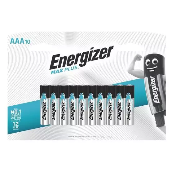 Energizer Max Plus AAA 10 Pack Energizer Max Plus AAA 10 Pack