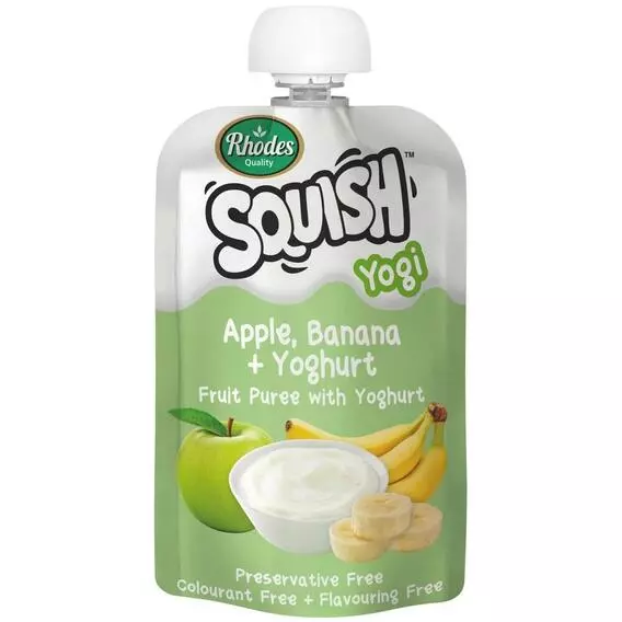 Squish Baby Food Apple Banana And Yoghurt 110ml