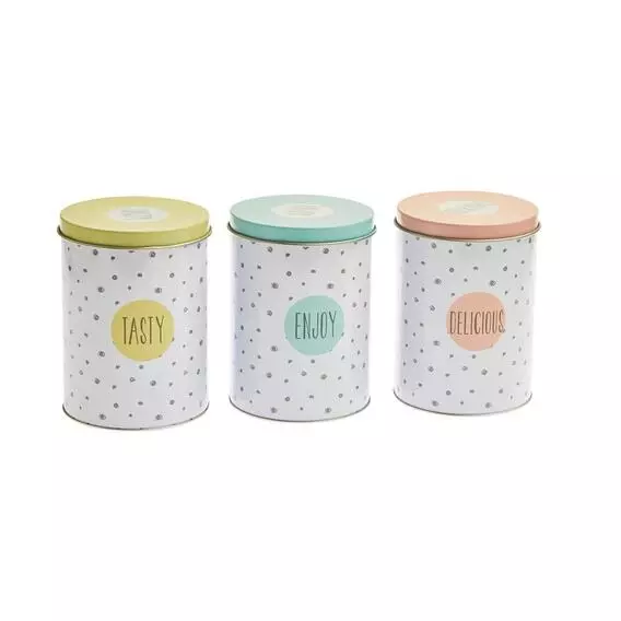No Brand 3pc canister Pk-Bl-Y