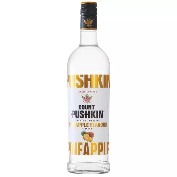 No Brand Count Pushkin Pineapple Vodka 750ml
