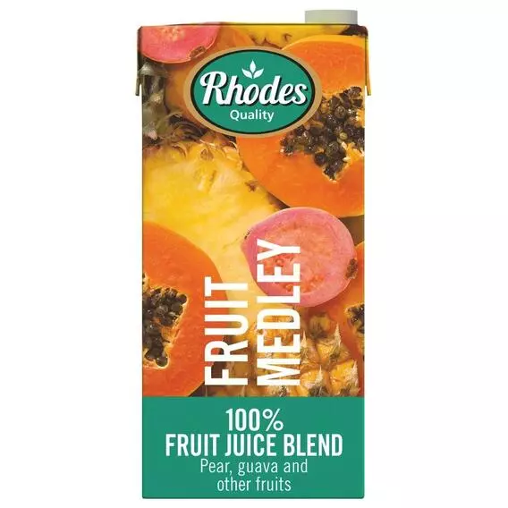 Rhodes 100% Juice Fruit Medley 1L