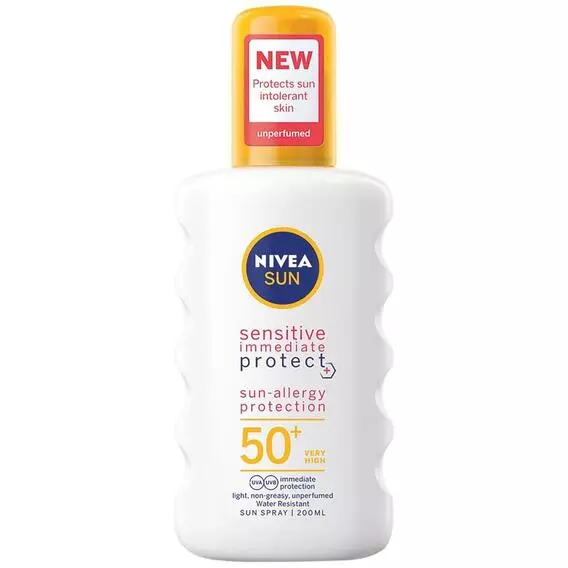 Nivea Sun Spray Sensitive Protection SPF50 200ml Nivea Sun Spray Sensitive Protection SPF50 200ml