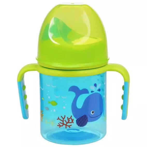 Little One Twin Handle Beaker Cup 6Mths + Little One Twin Handle Beaker Cup 6Mths +