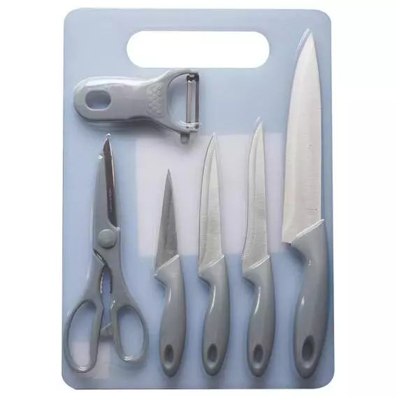 Mainstay 6pc knife with bord 9154 Mainstay 6pc knife with bord 9154