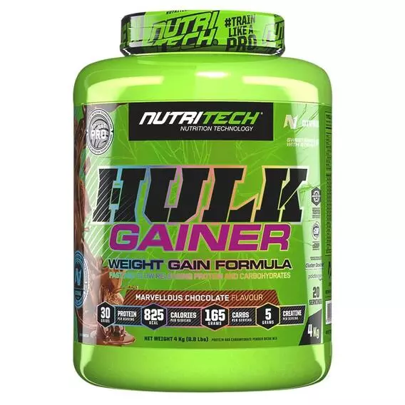 NUTRITECH Hulk Gainer 4KG Marvellous Chocolate NUTRITECH Hulk Gainer 4KG Marvellous Chocolate