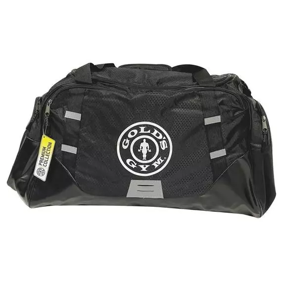 GOLD'S GYM Black Large Duffle Bag GOLD'S GYM Black Large Duffle Bag