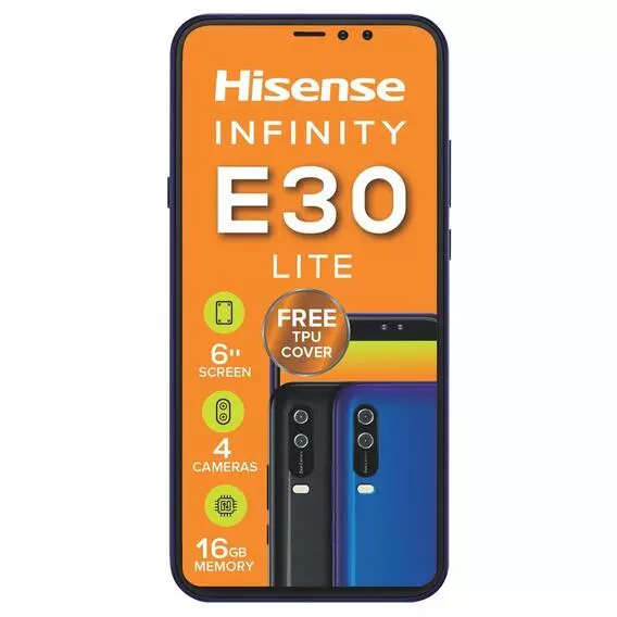 Hisense E30 Lite Single Sim Light Nebula Blue Hisense E30 Lite Single Sim Light Nebula Blue