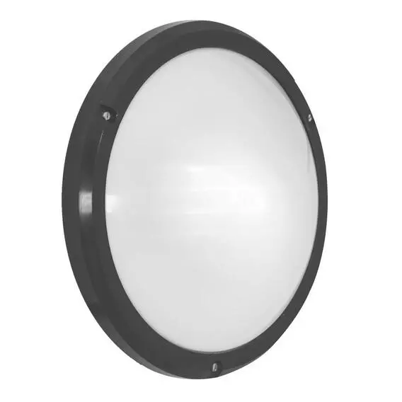Eurolux Abs Bulkhead + 15W Led Globe Eurolux Abs Bulkhead + 15W Led Globe