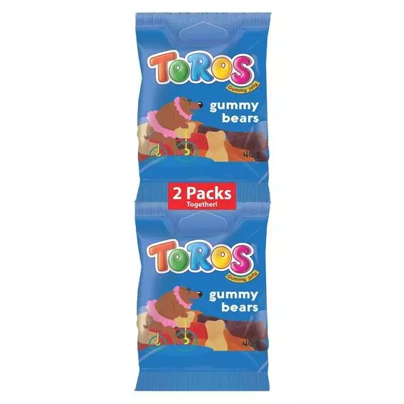 TOROS 2 Pack Gummy Bear TOROS 2 Pack Gummy Bear