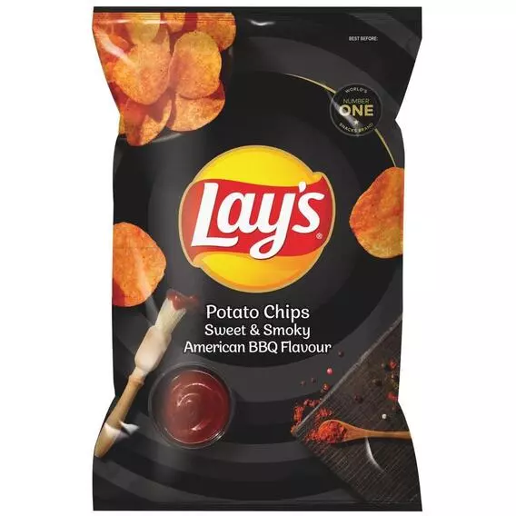 Lays Sweet-Smokey American Bbq 120g Lays Sweet-Smokey American Bbq 120g