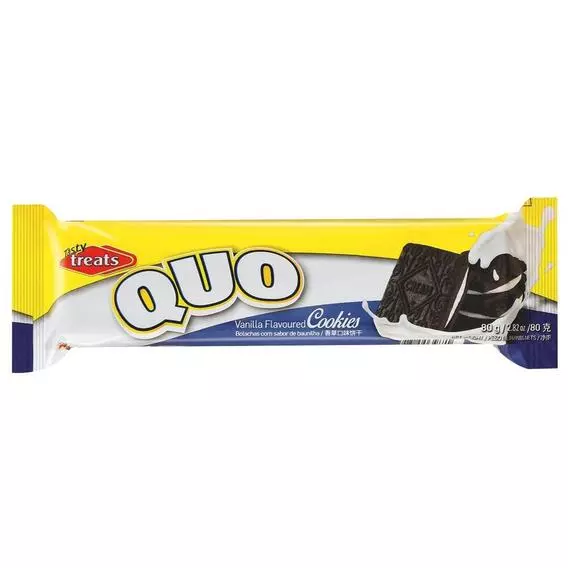 Tasty Treats Quo Vanilla Creams 80g