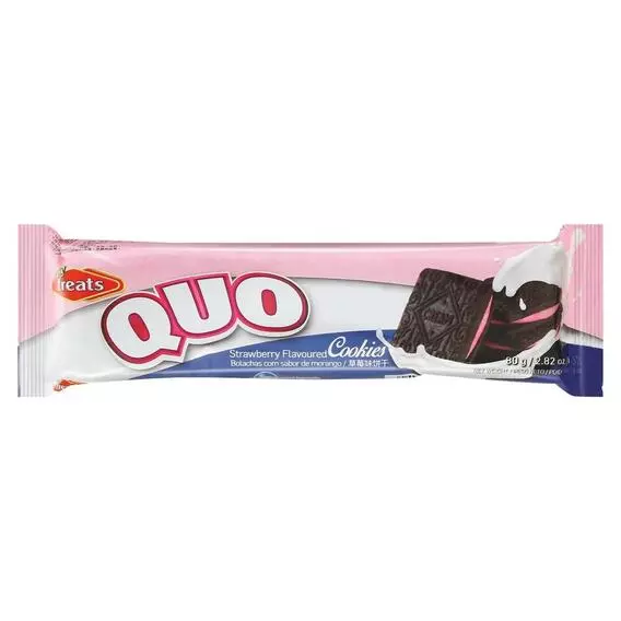 Tasty Treats Quo Strawberry Creams 80g