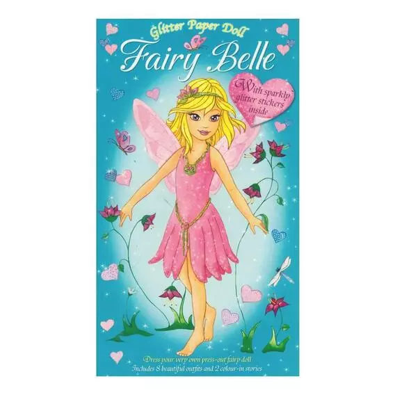 No Brand Glitter Paper Doll Asst.