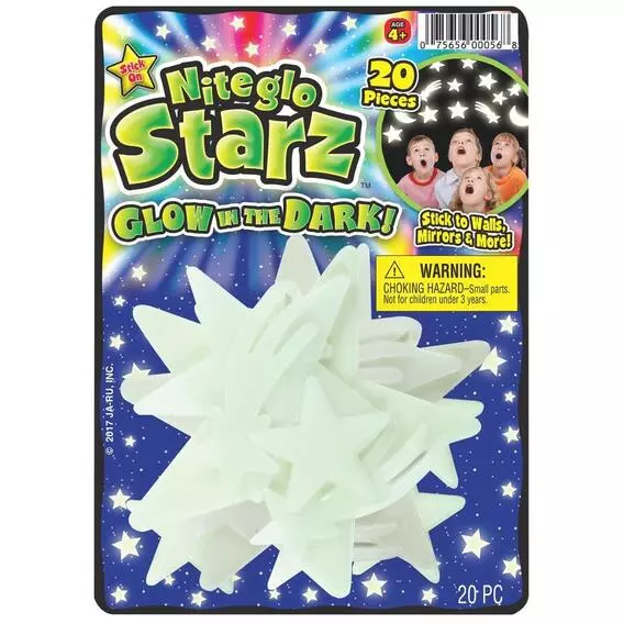 Ja-Ru Nite Glo Stars And Moons Ja-Ru Nite Glo Stars And Moons
