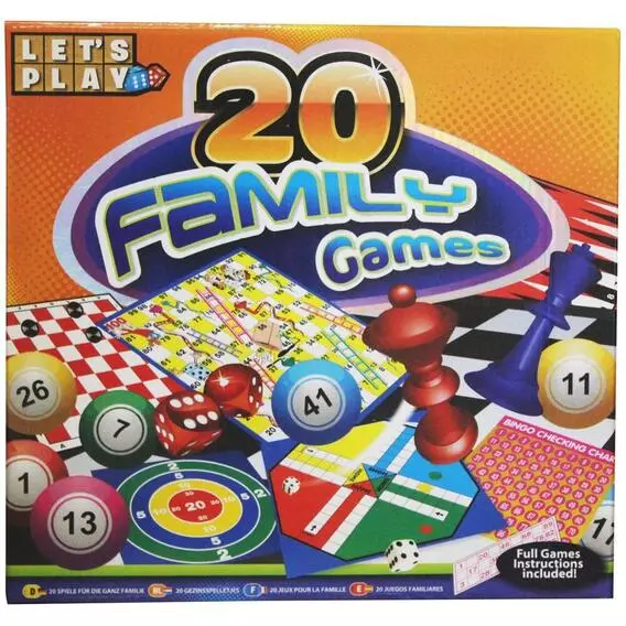 Generic GAMES HUB-20 FAMILY GAMES