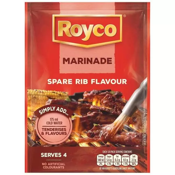 Royco Spare Rib Marinade 39g Royco Spare Rib Marinade 39g
