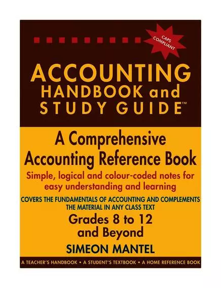 No Brand Accounting Handbook And Study Guide BERLUT BOOKS