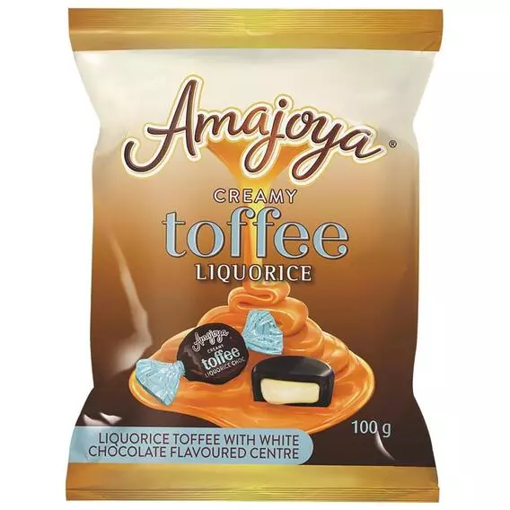 Amajoya Toffee Liquorice 100g