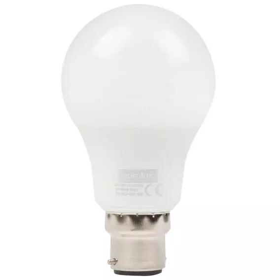 Eurolux 9w LED A60 Classic B22 WW Twin