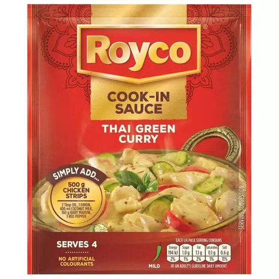 Royco Dry CIS Thai Green Curry 50g Royco Dry CIS Thai Green Curry 50g