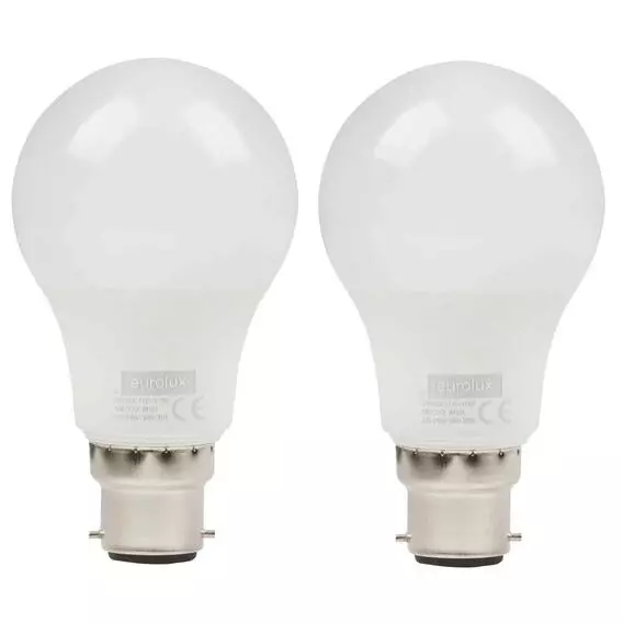 Eurolux 6w LED A60 Classic B22 CW