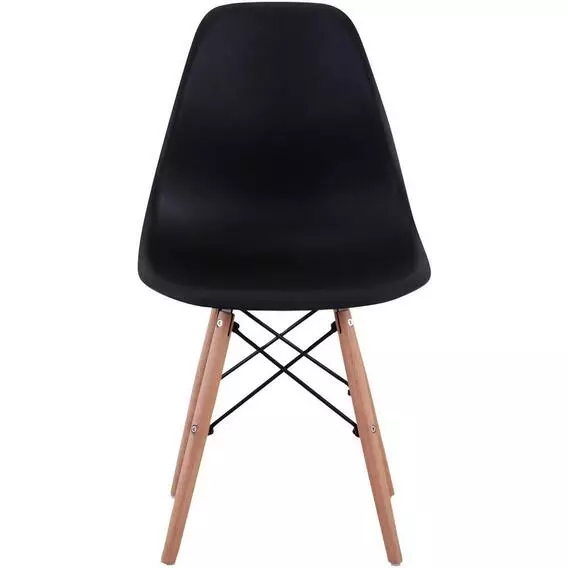 No Brand Bilbao Chair Black 4 pack