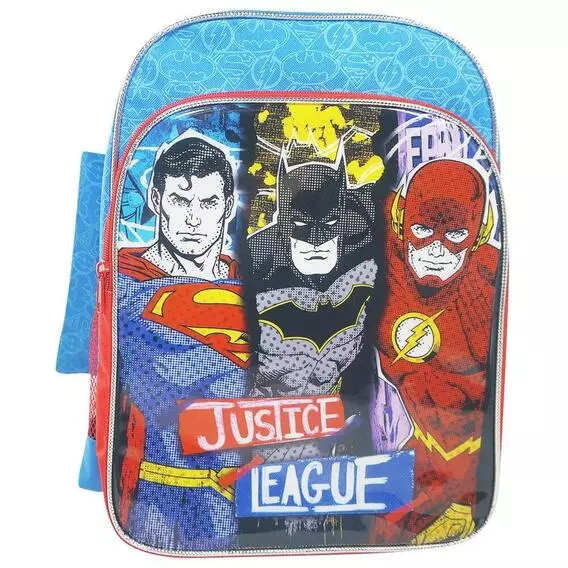 Justice League Backpack & Pencil Case Set SET